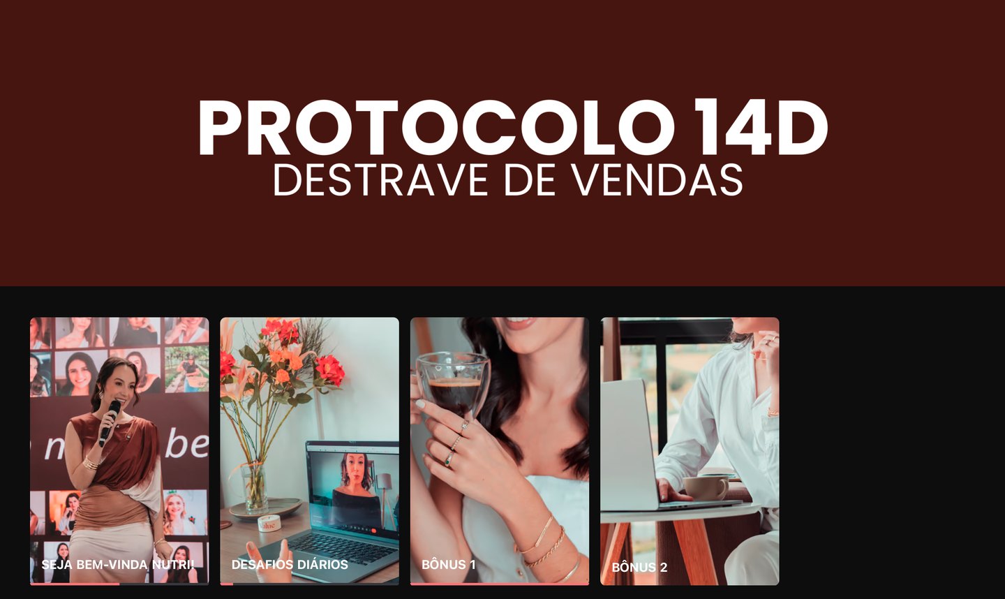 Área de membros do Protocolo 14D por dentro